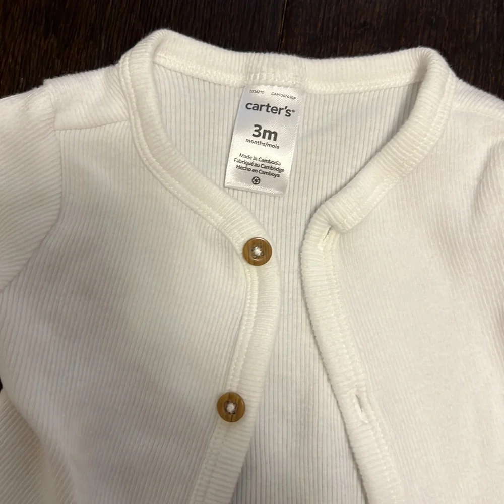 Carters Gender Neutral Precious So Little So Loved 3 piece outfit!